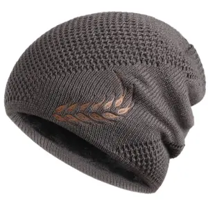 Unisex Thermo-Strickmütze – warme Wintermütze mit Fleece-Innenfutter